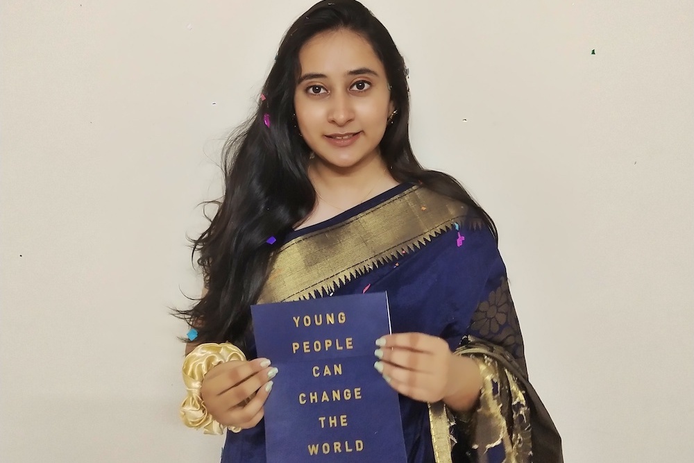 Gya Palak Sharma With Diana Award